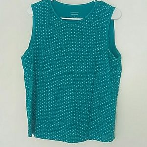 Christopher & Banks Sleeveless Layer Tshirt